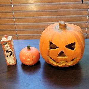 VTG Halloween 🎃 Decor Gurley Candle etc
